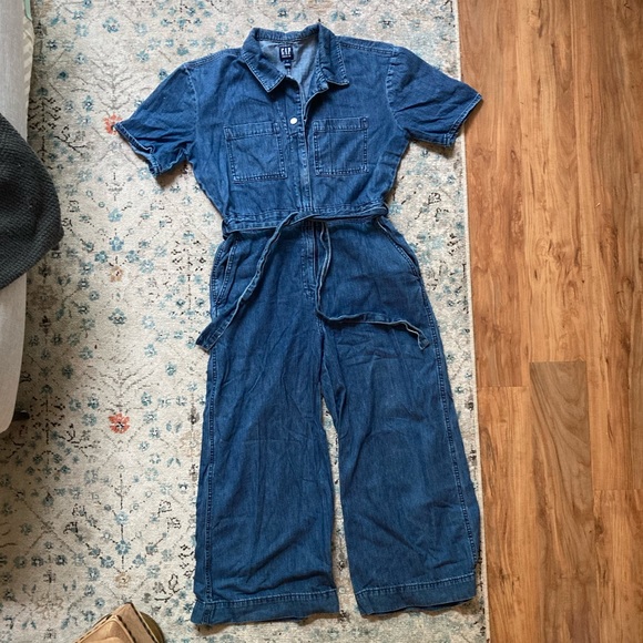 Gap denim jumpsuit - Picture 1 of 5